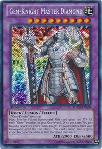 Gem-Knight Master Diamond [HA07-EN059] Secret Rare | The Time Vault CA