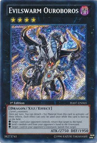 Evilswarm Ouroboros [HA07-EN065] Secret Rare | The Time Vault CA