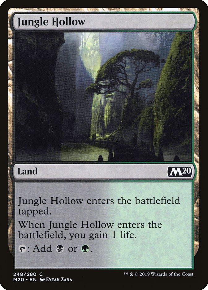 Jungle Hollow [Core Set 2020] | The Time Vault CA