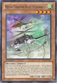 Mecha Phantom Beast Tetherwolf [LTGY-EN022] Rare | The Time Vault CA