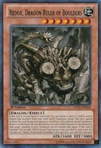 Redox, Dragon Ruler of Boulders [LTGY-EN038] Rare | The Time Vault CA