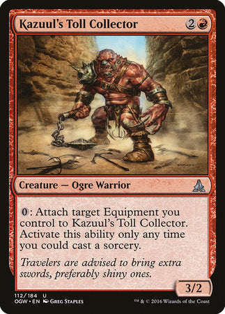 Kazuul's Toll Collector [Oath of the Gatewatch] | The Time Vault CA
