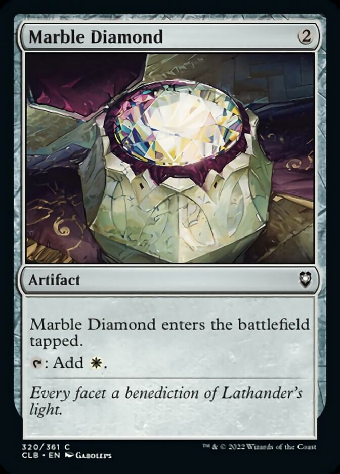 Marble Diamond [Commander Legends: Battle for Baldur's Gate] | The Time Vault CA