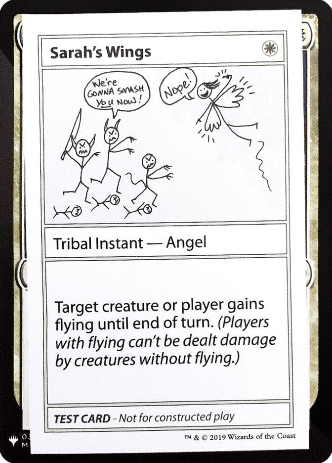 Sarah's Wings [Mystery Booster Playtest Cards] | The Time Vault CA