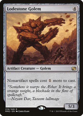 Lodestone Golem [Modern Masters 2015] | The Time Vault CA