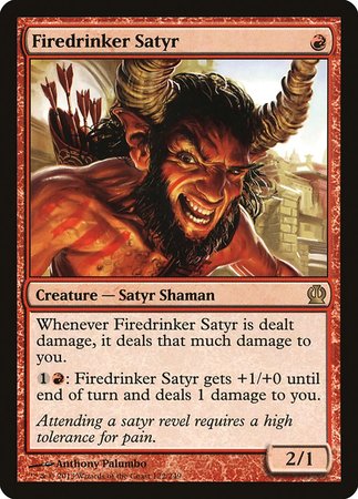 Firedrinker Satyr [Theros] | The Time Vault CA