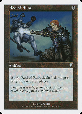 Rod of Ruin [Seventh Edition] | The Time Vault CA