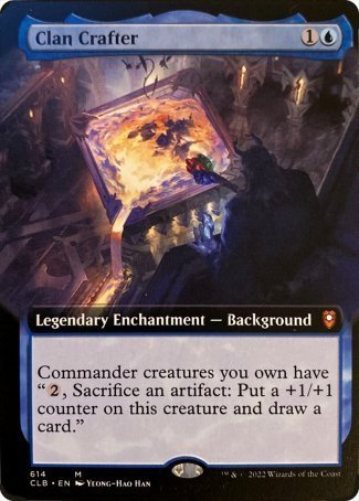 Clan Crafter (Extended Art) [Commander Legends: Battle for Baldur's Gate] | The Time Vault CA