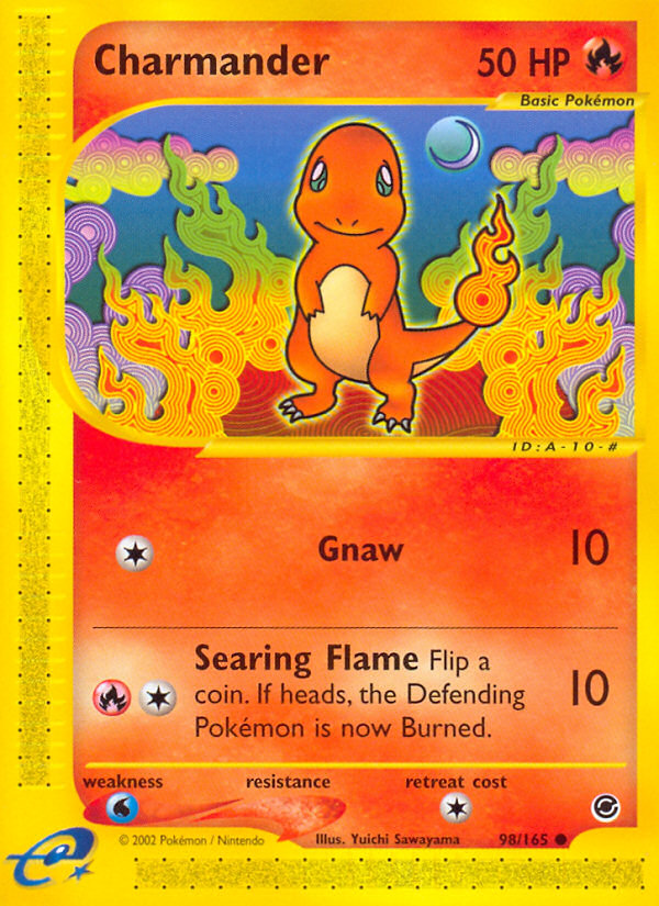 Charmander (98/165) [Expedition: Base Set] | The Time Vault CA