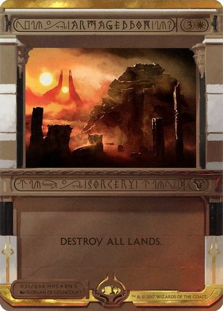 Armageddon [Amonkhet Invocations] | The Time Vault CA