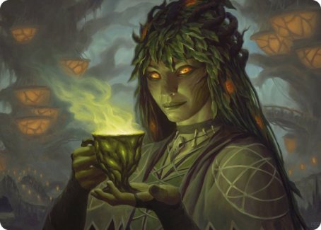 Dina, Soul Steeper Art Card [Strixhaven: School of Mages Art Series] | The Time Vault CA