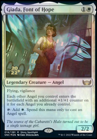 Giada, Font of Hope [Streets of New Capenna Prerelease Promos] | The Time Vault CA