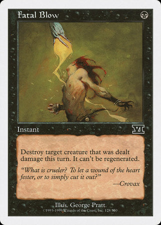Fatal Blow [Classic Sixth Edition] | The Time Vault CA
