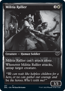 Militia Rallier [Innistrad: Double Feature] | The Time Vault CA