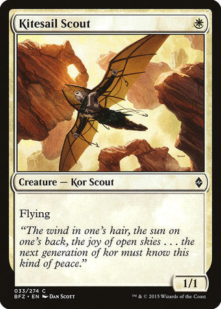Kitesail Scout [Battle for Zendikar] | The Time Vault CA