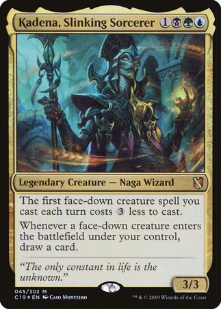 Kadena, Slinking Sorcerer [Commander 2019] | The Time Vault CA