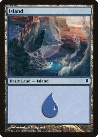 Island (236a) [Zendikar] | The Time Vault CA