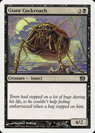 Giant Cockroach [Eighth Edition] | The Time Vault CA
