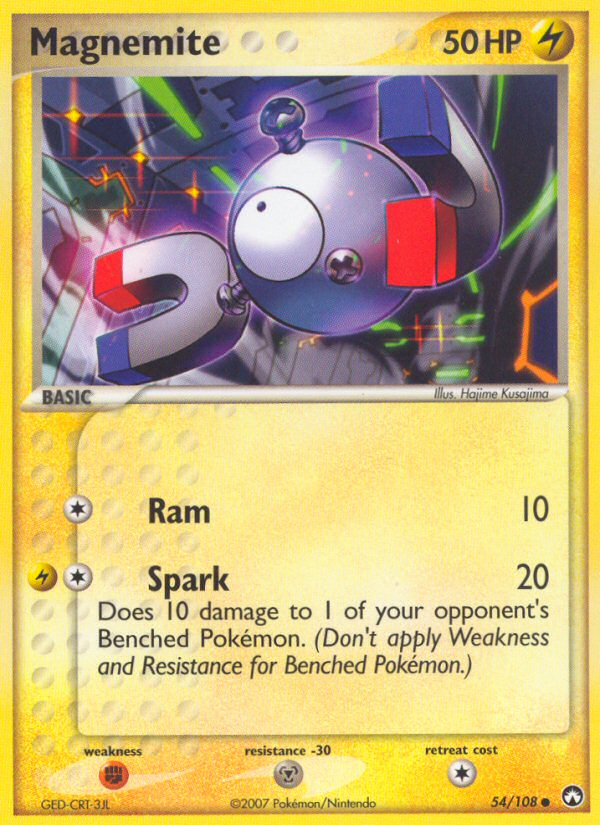 Magnemite (54/108) [EX: Power Keepers] | The Time Vault CA