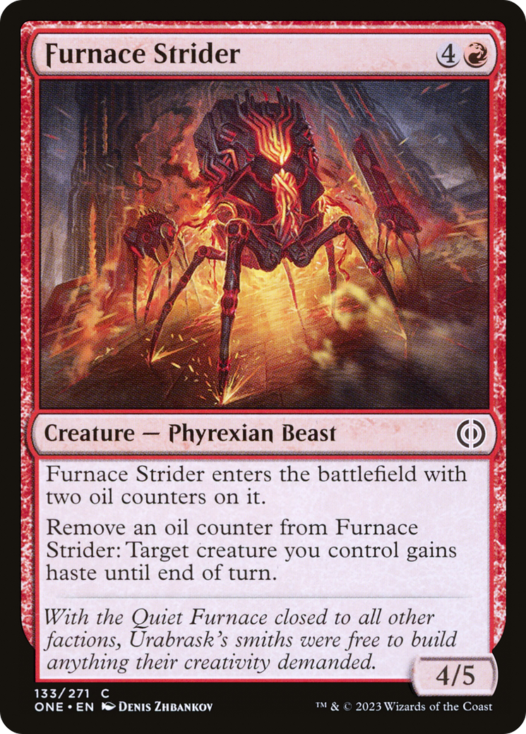 Furnace Strider [Phyrexia: All Will Be One] | The Time Vault CA