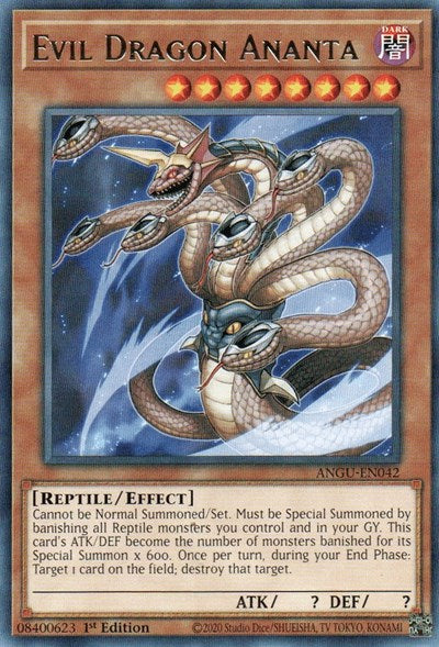 Evil Dragon Ananta (Rare) [ANGU-EN042] Rare | The Time Vault CA