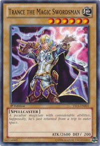 Trance the Magic Swordsman [YS13-EN002] Common | The Time Vault CA