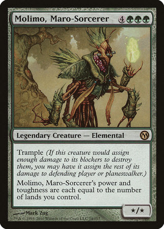 Molimo, Maro-Sorcerer [Duels of the Planeswalkers] | The Time Vault CA