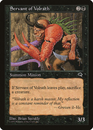 Servant of Volrath [Tempest] | The Time Vault CA