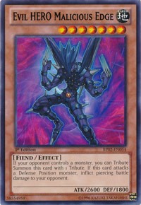 Evil HERO Malicious Edge [BP02-EN054] Rare | The Time Vault CA