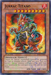 Jurrac Titano [BP02-EN089] Rare | The Time Vault CA