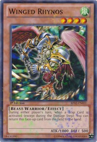 Winged Rhynos [BP02-EN051] Mosaic Rare | The Time Vault CA