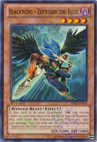 Blackwing - Zephyros the Elite [BP02-EN098] Mosaic Rare | The Time Vault CA