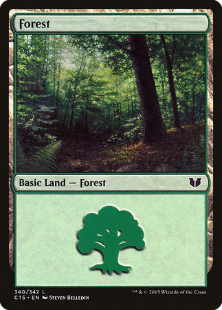Forest (340) [Commander 2015] | The Time Vault CA