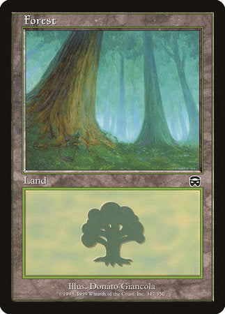 Forest (347) [Mercadian Masques] | The Time Vault CA