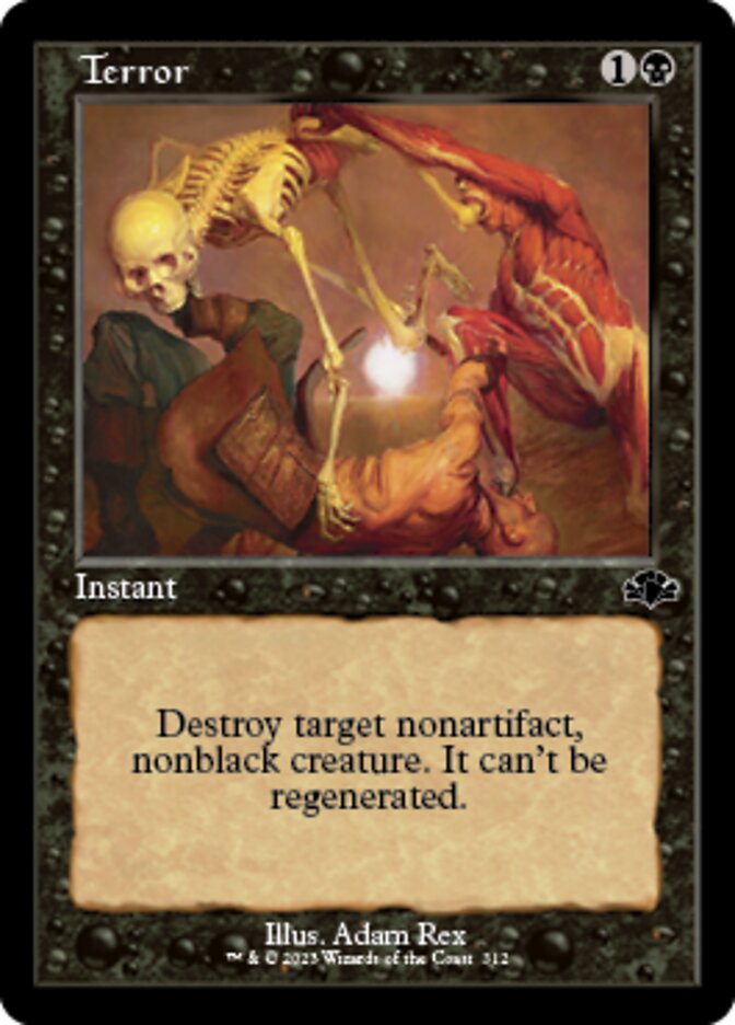 Terror (Retro) [Dominaria Remastered] | The Time Vault CA