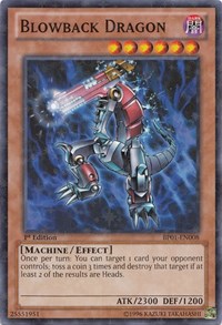 Blowback Dragon [BP01-EN008] Starfoil Rare | The Time Vault CA