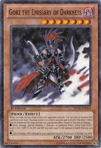 Gorz the Emissary of Darkness [BP01-EN014] Starfoil Rare | The Time Vault CA