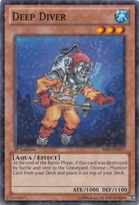 Deep Diver [BP01-EN017] Starfoil Rare | The Time Vault CA