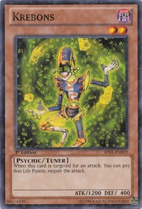 Krebons [BP01-EN019] Starfoil Rare | The Time Vault CA