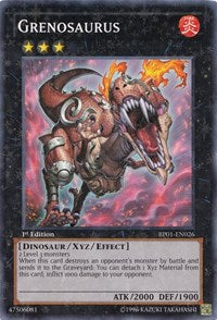 Grenosaurus [BP01-EN026] Starfoil Rare | The Time Vault CA