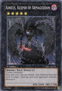 Adreus, Keeper of Armageddon [BP01-EN030] Starfoil Rare | The Time Vault CA