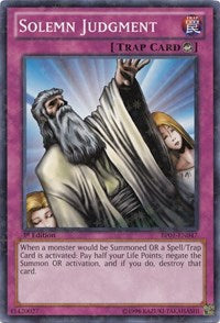 Solemn Judgment [BP01-EN047] Starfoil Rare | The Time Vault CA