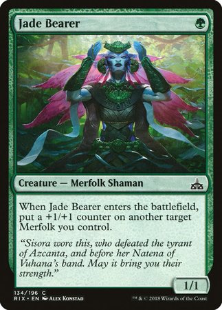 Jade Bearer [Rivals of Ixalan] | The Time Vault CA