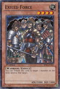 Exiled Force [BP01-EN059] Starfoil Rare | The Time Vault CA