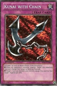 Kunai with Chain [BP01-EN087] Starfoil Rare | The Time Vault CA