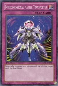Interdimensional Matter Transporter [BP01-EN098] Starfoil Rare | The Time Vault CA