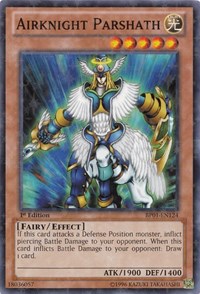 Airknight Parshath [BP01-EN124] Starfoil Rare | The Time Vault CA