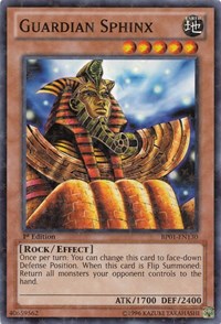 Guardian Sphinx [BP01-EN130] Starfoil Rare | The Time Vault CA