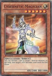 Cybernetic Magician [BP01-EN139] Starfoil Rare | The Time Vault CA