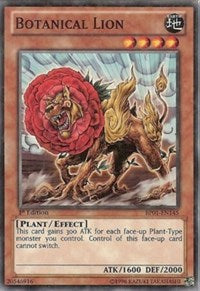 Botanical Lion [BP01-EN145] Starfoil Rare | The Time Vault CA